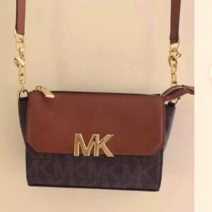 NEW Michael Kors Florence Crossbody leather Shoulder Bag Purse